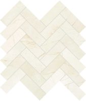 Avorio Crema 1.25x4 Herringbone Mosaic | Qualis Ceramica | Luxury Tile and Vinyl at affordable prices