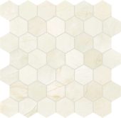 Avorio Crema 2 Hexagon Mosaic | Qualis Ceramica | Luxury Tile and Vinyl at affordable prices