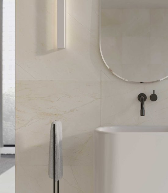 Avorio Crema 24x24 | Qualis Ceramica | Luxury Tile and Vinyl at affordable prices