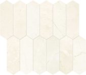 Avorio Crema 2x6 Picket Mosaic | Qualis Ceramica | Luxury Tile and Vinyl at affordable prices