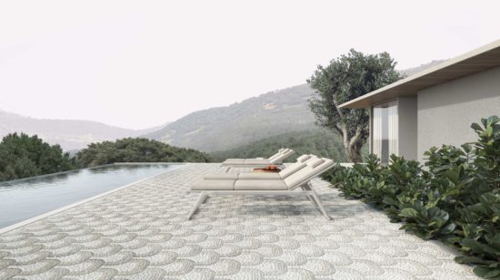 Cabana Horizon Flow Pebble | Qualis Ceramica | Luxury Tile and Vinyl at affordable prices