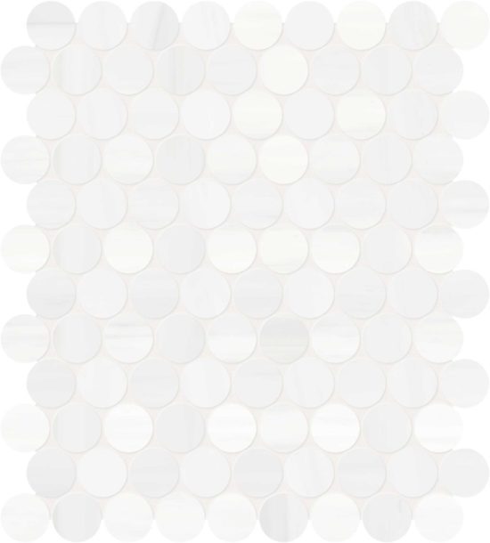 Cosmo Lumino 1.25 Penny Round Mosaic