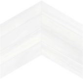 Cosmo Lumino 2x8.5 Chevron Mosaic | Qualis Ceramica | Luxury Tile and Vinyl at affordable prices