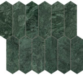 Diosa Verde  2x6 Picket Mosaic | Qualis Ceramica | Luxury Tile and Vinyl at affordable prices
