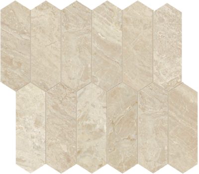 Impero Reale 2×6 Honed Picket Mosaic