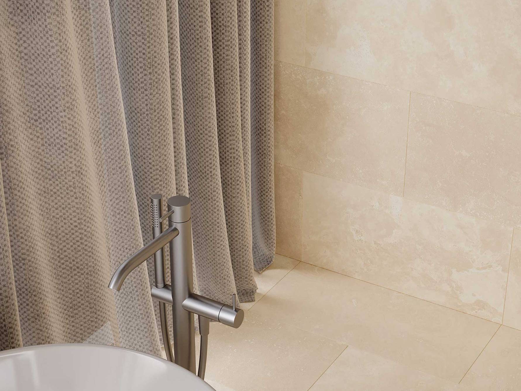 Ivory Travertine 1 | Qualis Ceramica | Luxury Tile and Vinyl at affordable prices