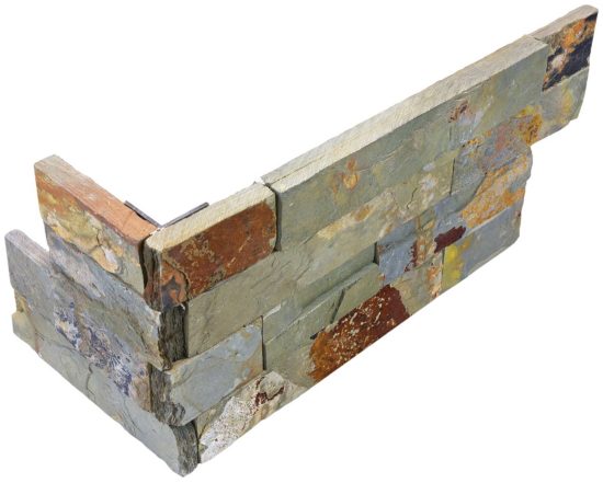 Ledger Stone 6x18 Sierra Assembled Corner