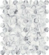 Lilac Volta 1.25 Penny Round Mosaic | Qualis Ceramica | Luxury Tile and Vinyl at affordable prices