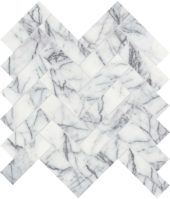 Lilac Volta 1.25x4 Herringbone Mosaic | Qualis Ceramica | Luxury Tile and Vinyl at affordable prices