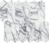 Lilac Volta 2x6 Picket Mosaic | Qualis Ceramica | Luxury Tile and Vinyl at affordable prices