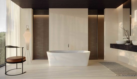 Serene Ivory 18x36 | Qualis Ceramica | Luxury Tile and Vinyl at affordable prices