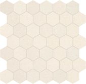 Serene Ivory 2 Hexagon Mosaic | Qualis Ceramica | Luxury Tile and Vinyl at affordable prices