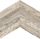Silver Ash 2x8.5 Chevron Mosaic | Qualis Ceramica | Luxury Tile and Vinyl at affordable prices