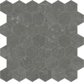 Stark Carbon 2 Hexagon Mosaic | Qualis Ceramica | Luxury Tile and Vinyl at affordable prices