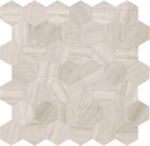 Strada Mist 2 Hexagon Mosaic | Qualis Ceramica | Luxury Tile and Vinyl at affordable prices