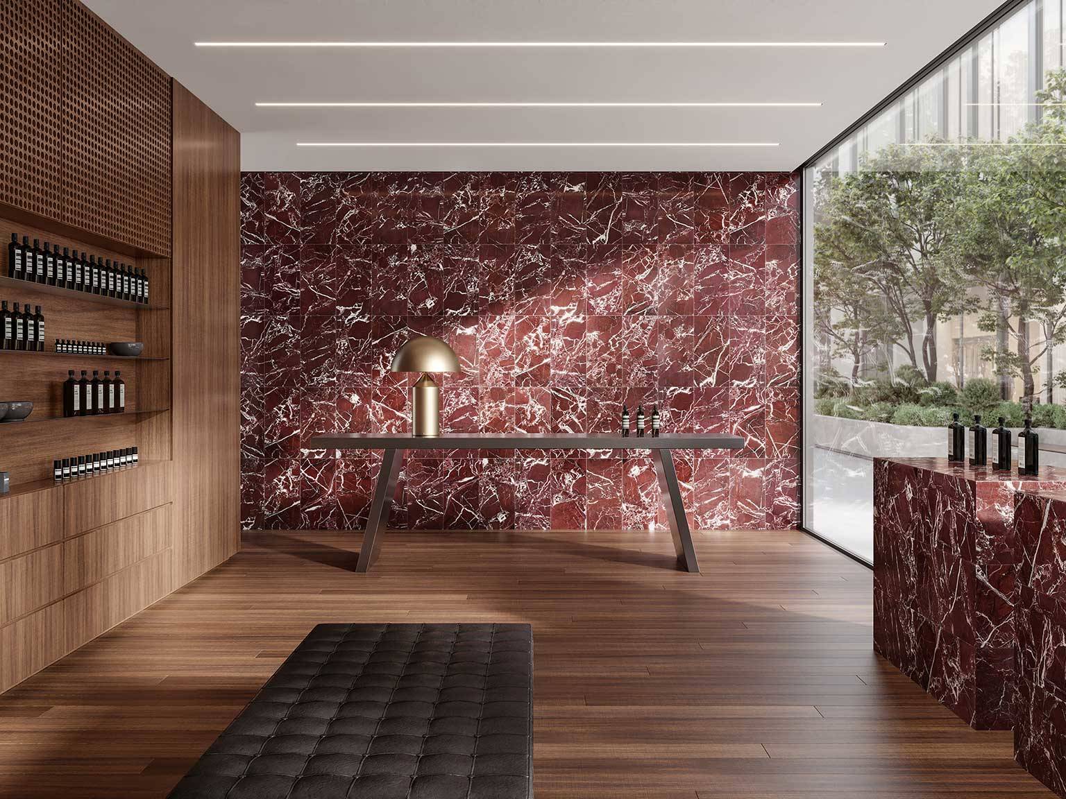 Tuscano rosso 0 | Qualis Ceramica | Luxury Tile and Vinyl at affordable prices