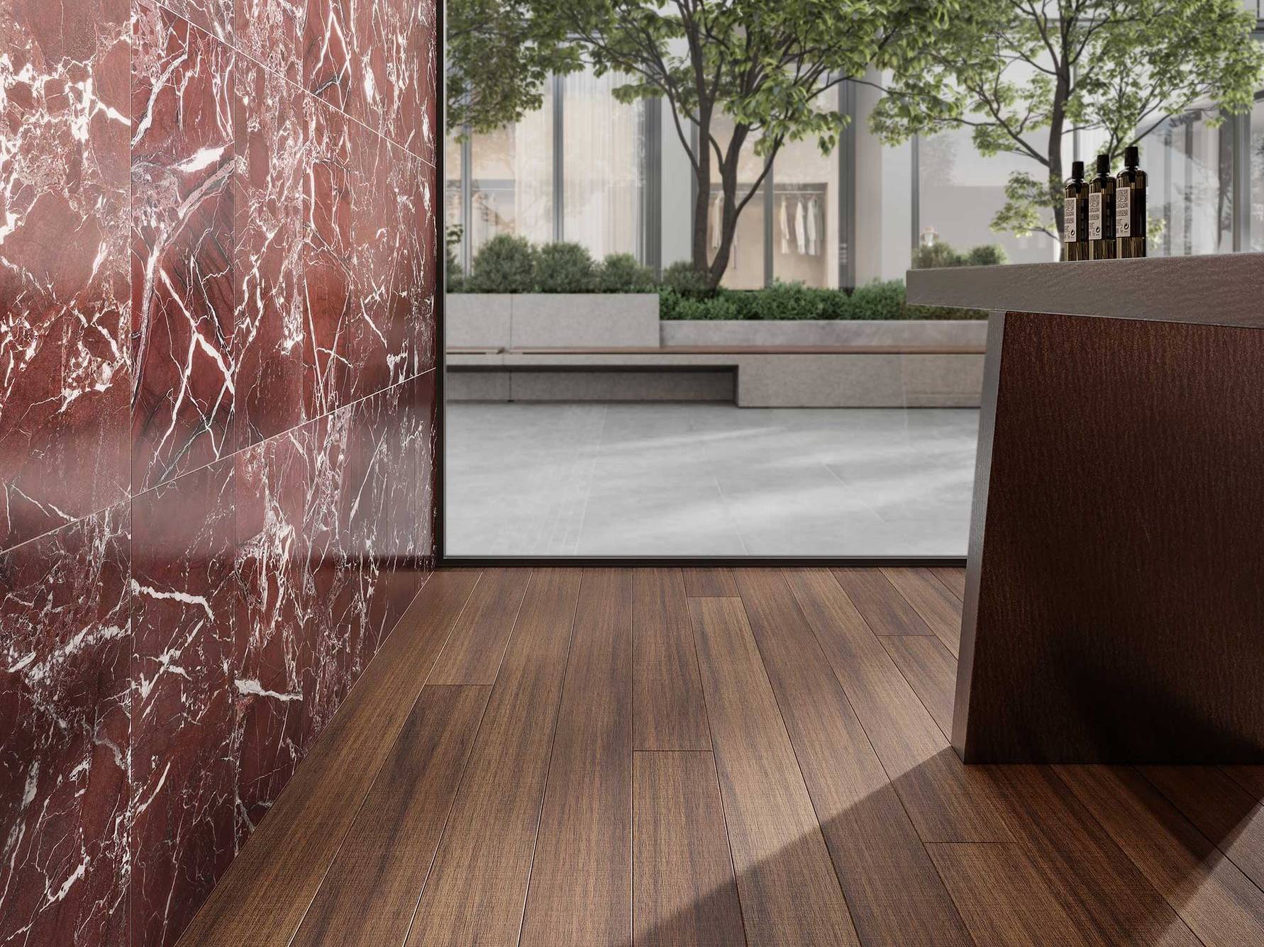 Tuscano rosso 1 | Qualis Ceramica | Luxury Tile and Vinyl at affordable prices