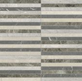 Utopio .5x6 Stacked Terra Mosaic | Qualis Ceramica | Luxury Tile and Vinyl at affordable prices