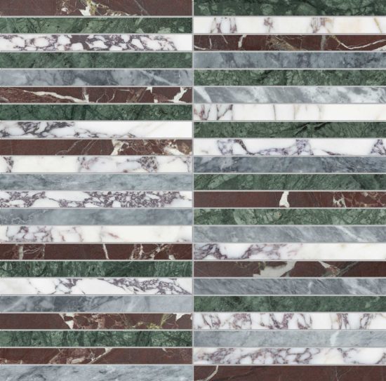Utopio .5x6 Stacked Tropic Mosaic