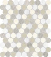 Utopio 1.25 Penny Round Dune Mosaic | Qualis Ceramica | Luxury Tile and Vinyl at affordable prices