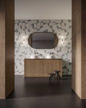 Utopio Eclypse Dove Mosaic | Qualis Ceramica | Luxury Tile and Vinyl at affordable prices