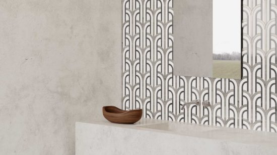 Utopio Florence Mist Mosaic | Qualis Ceramica | Luxury Tile and Vinyl at affordable prices