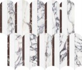 Utopio Hydros Orchid Mosaic | Qualis Ceramica | Luxury Tile and Vinyl at affordable prices