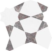 Utopio Stellar Burgundy Mosaic | Qualis Ceramica | Luxury Tile and Vinyl at affordable prices