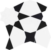 Utopio Stellar Nero Mosaic | Qualis Ceramica | Luxury Tile and Vinyl at affordable prices