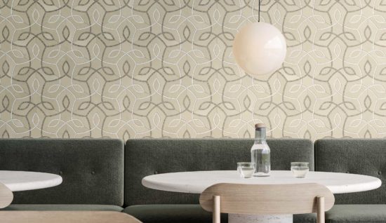 Utopio Vine Dove Mosaic | Qualis Ceramica | Luxury Tile and Vinyl at affordable prices