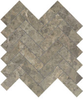 Velutto Ash 1.25x4 Herringbone Mosaic | Qualis Ceramica | Luxury Tile and Vinyl at affordable prices