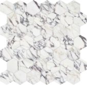 Viola Roccia 2 Hexagon Mosaic | Qualis Ceramica | Luxury Tile and Vinyl at affordable prices