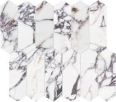 Viola Roccia 2x6 Picket Mosaic | Qualis Ceramica | Luxury Tile and Vinyl at affordable prices