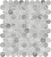 Volcana Notte 1.25 Penny Round Mosaic | Qualis Ceramica | Luxury Tile and Vinyl at affordable prices