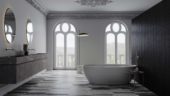 Volcana Notte 24 Picket | Qualis Ceramica | Luxury Tile and Vinyl at affordable prices