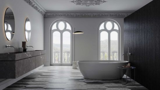 Volcana Notte 24 Picket | Qualis Ceramica | Luxury Tile and Vinyl at affordable prices