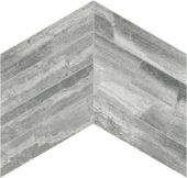 Volcana Notte 2x8.5 Chevron Mosaic | Qualis Ceramica | Luxury Tile and Vinyl at affordable prices