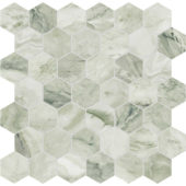 Moscato Argento 2 Hexagon Mosaic | Qualis Ceramica | Luxury Tile and Vinyl at affordable prices