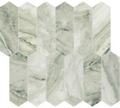 Moscato Argento 2x6 Picket Mosaic | Qualis Ceramica | Luxury Tile and Vinyl at affordable prices