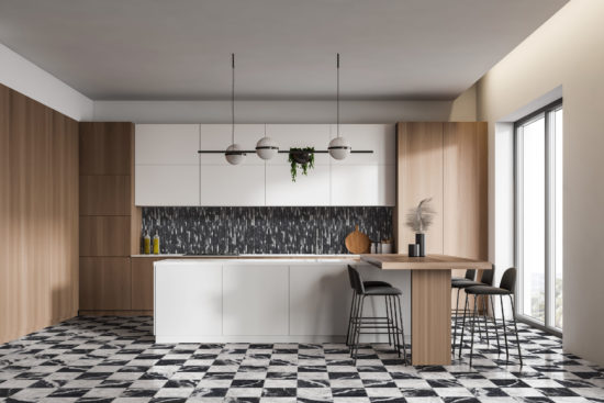 Obsession 10x10 Nero | Qualis Ceramica | Luxury Tile and Vinyl at affordable prices