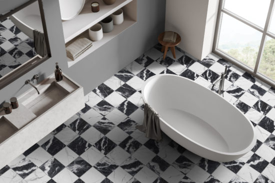 Obsession 10x10 Statuario | Qualis Ceramica | Luxury Tile and Vinyl at affordable prices