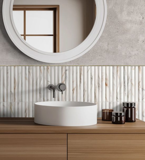 Obsession 5x10 Calacatta | Qualis Ceramica | Luxury Tile and Vinyl at affordable prices