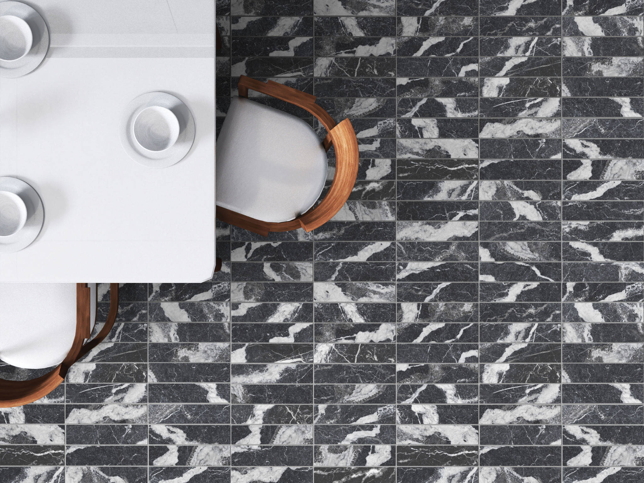 Obsession Nero 1 | Qualis Ceramica | Luxury Tile and Vinyl at affordable prices