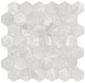 Royal Stoneworks 2" Crystal Luxe Hex | Qualis Ceramica | Luxury Tile and Vinyl at affordable prices