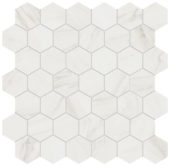 Royal Stoneworks 2" Italian Cream Vein Hex | Qualis Ceramica | Luxury Tile and Vinyl at affordable prices