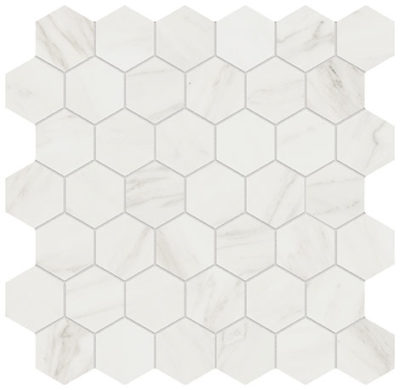 Royal Stoneworks 2″ Italian Cream Vein Hex
