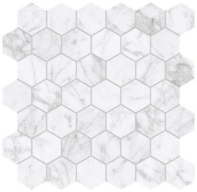 Royal Stoneworks 2″ Old World Bianco Hex