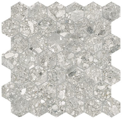 Royal Stoneworks 2″ Regal Fossil Vein Hex