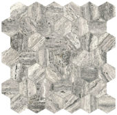 Royal Stoneworks 2" Regal Grey Vein Hex | Qualis Ceramica | Luxury Tile and Vinyl at affordable prices