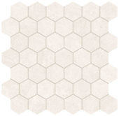 Royal Stoneworks 2" Sovereign Cream Hex | Qualis Ceramica | Luxury Tile and Vinyl at affordable prices